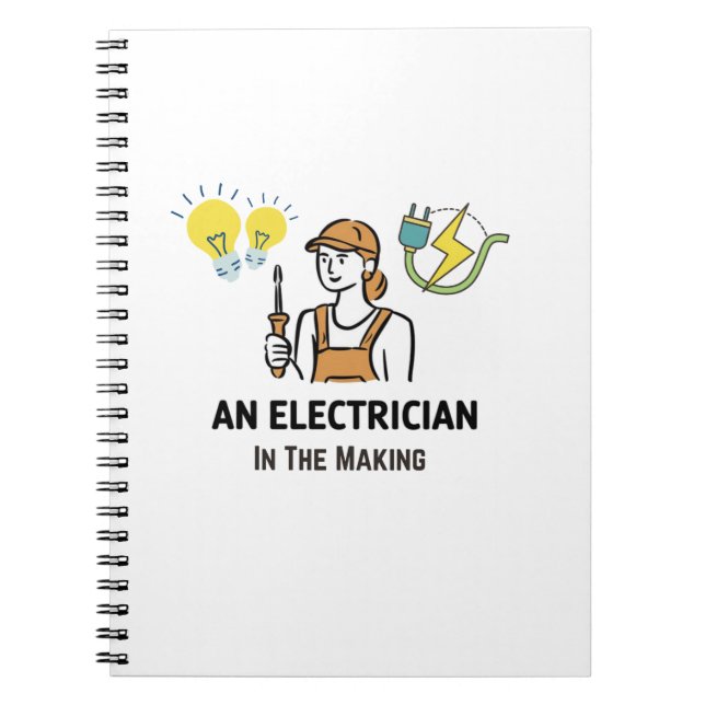 Blivande elektriker anteckningsbok (Framsidan)