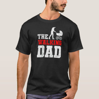 Blivande far THE WALKING DAD ROLIG Snart-blivande T Shirt
