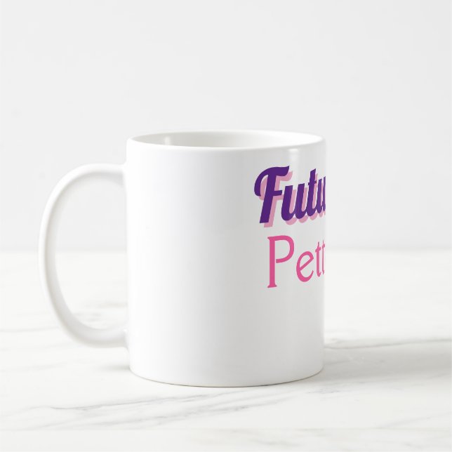 Blivande fru lägg till namn brud bröllop möhippa kaffemugg (Vänster)