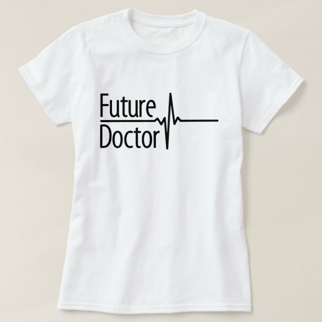 Blivande läkare EKG T Shirt (Design framsida)
