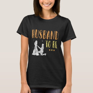 Blivande Make Brud Sällskap Bakelse Fest Lag  T Shirt