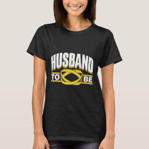 Blivande Make Brudlag Bröllop Brudgum Bakelse  T Shirt