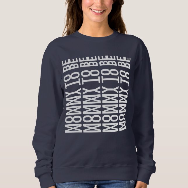 BLIVANDE MAMMA - Dolt meddelande T Shirt (Framsida)