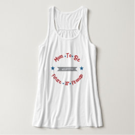Blivande mamma Future lil' Brandman T-Shirt Linne Med Racerback