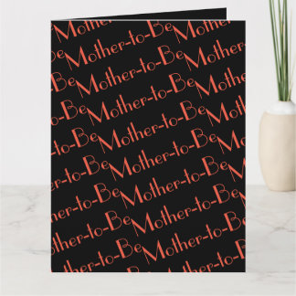 Blivande Mamma-Kort Kort