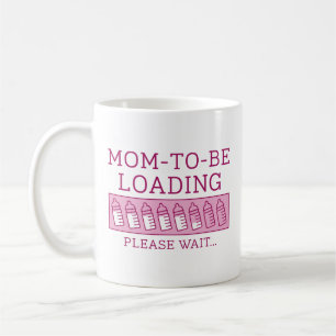 Blivande Mamma Laddar Kaffemugg