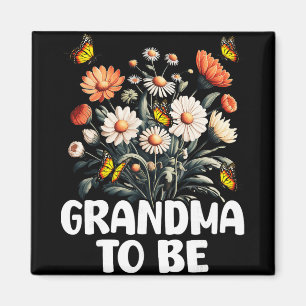 Blivande Mormor, Ny Bebis Graviditetsannonsering U Magnet