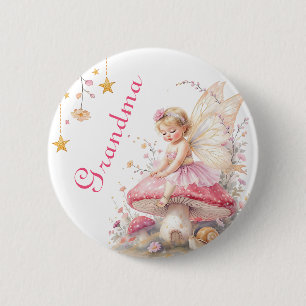Blivande Mormor Sago Stuga Baby Shower Knapp