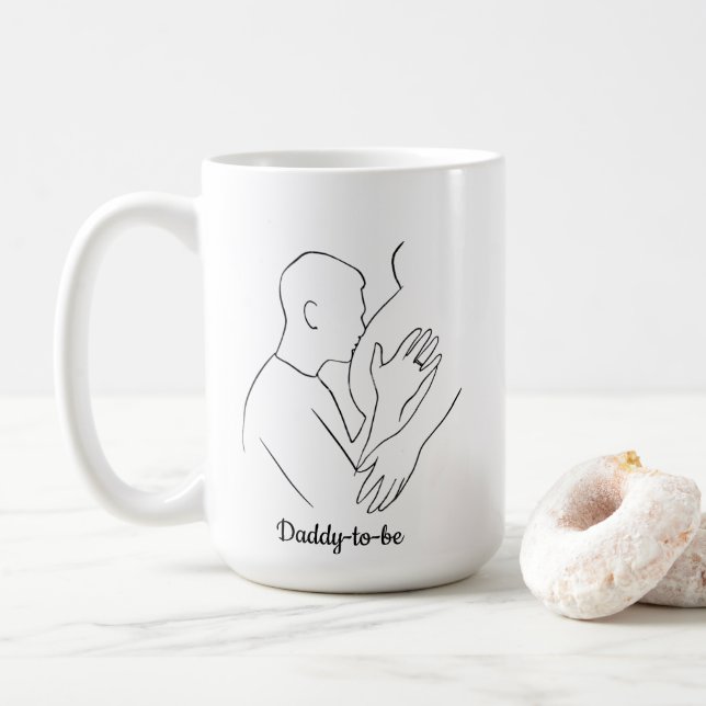 Blivande pappa  kaffemugg (Med munk)