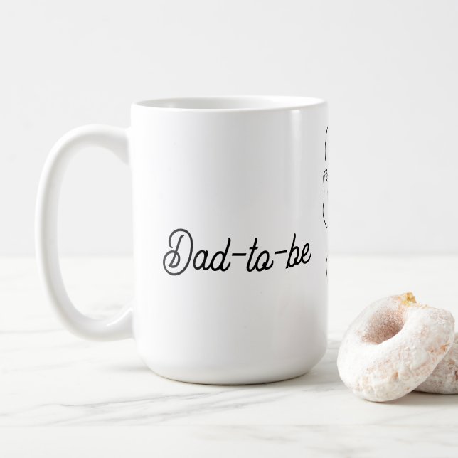 Blivande pappa  kaffemugg (Med munk)