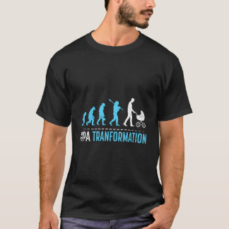 Blivande Pappa PAPPANS PROGRESSION Roligt Snart- T Shirt