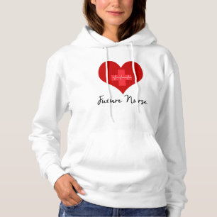 Blivande sjuksköterska - Röda Korset EKG-hjärta T Shirt