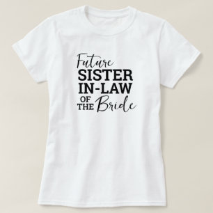 Blivande svägerska till bruden WV Bröllop T Shirt