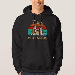 Blivande veterinär - söta blivande veterinärer hoodie