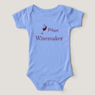 Blivande Vinmakare Rolig Vinkännare Bebis Onesie T Shirt