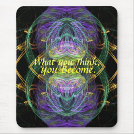 Blivet vilken konst Mousepad för U-tänkaFractal Musmatta