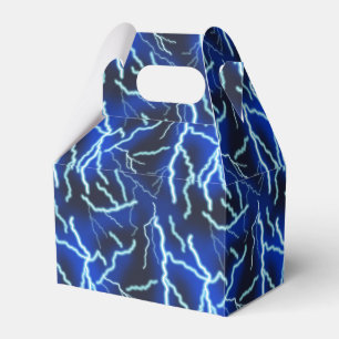 Blixt Bolt Electricity Thunderstorm Night Himmel Presentaskar