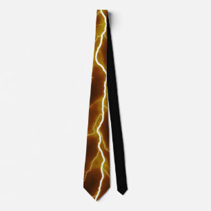 Blixt Bolt - Gult Neck Tie Slips