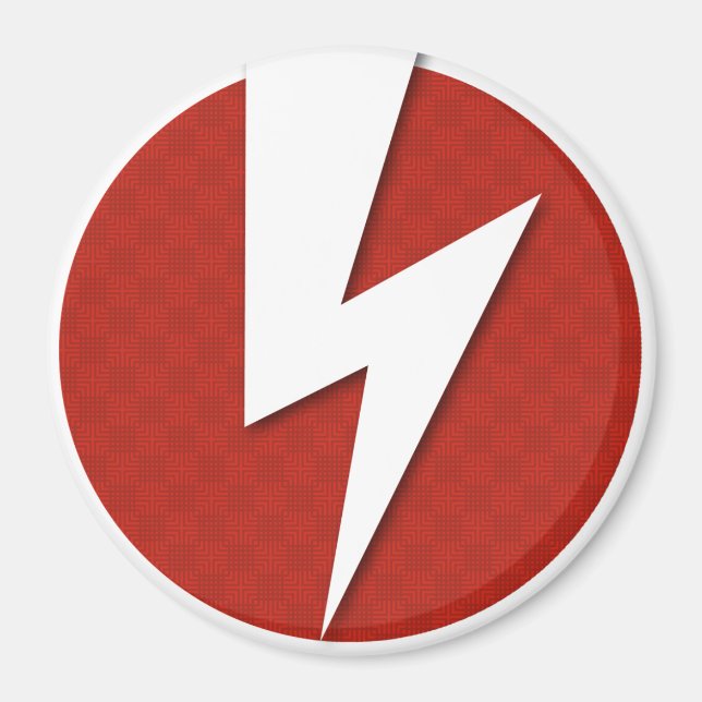 Blixt, Bolt Magnet (Framsidan)