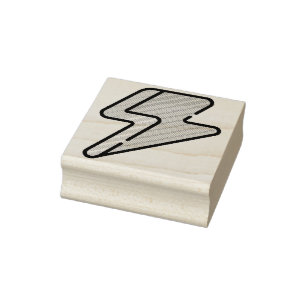 Blixt Bolt Stämpel