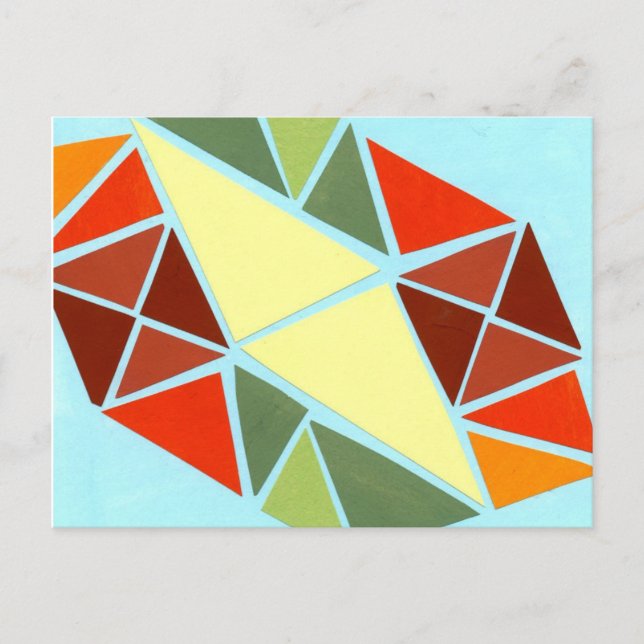 Blixt Bolt Vykort (Framsida)