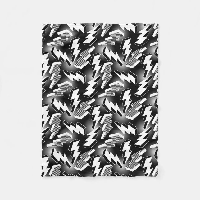 Blixt Bolts Fleecefilt (Framsidan)