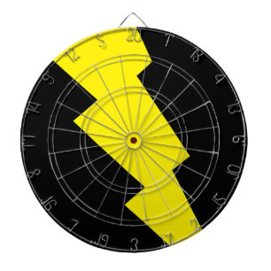 "Blixt Bult" Dartboard Piltavla