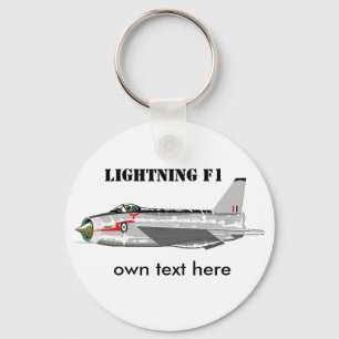 Blixt F1 Nyckelring