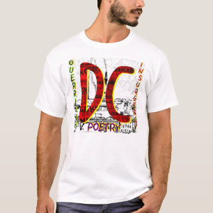 BLIXT FÖR DC-GERILLASOLDATPOETS PÅ HUVUDSTADEN T-SHIRT