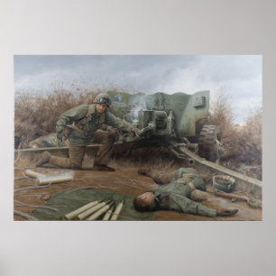 Blixt i Bourheim av Larry Selman Print Poster