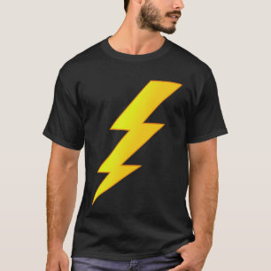 Blixt kasta i sig den sist minimala Halloween T Shirt