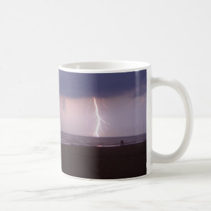 Blixt kasta i sig den strejkahavDaytona Beach FL Kaffemugg