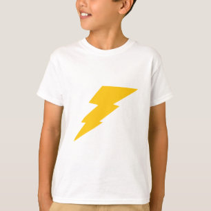 Blixt kasta i sig, gulnar, åskar, stormar, t shirt
