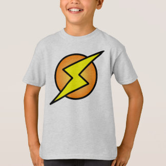 Blixt kasta i sig t-shirt