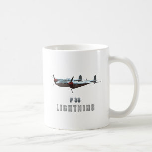 Blixt P38 Kaffemugg