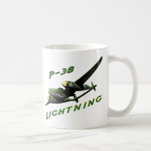 Blixt P-38 Kaffemugg