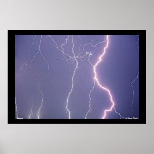 Blixt - Poster- Poster