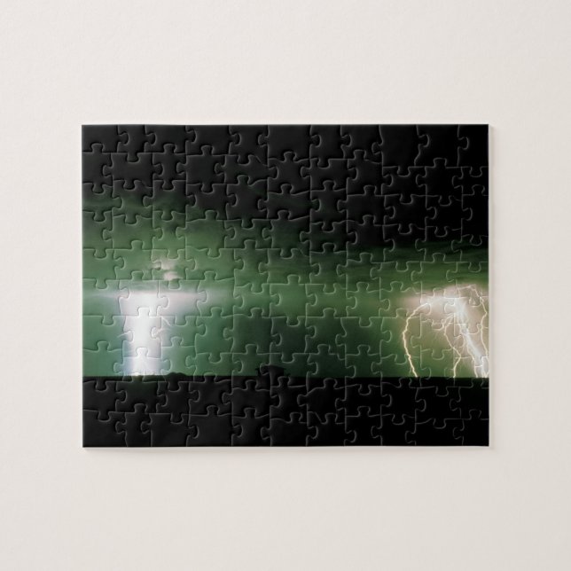 Blixt. Pussel (Horisontell)