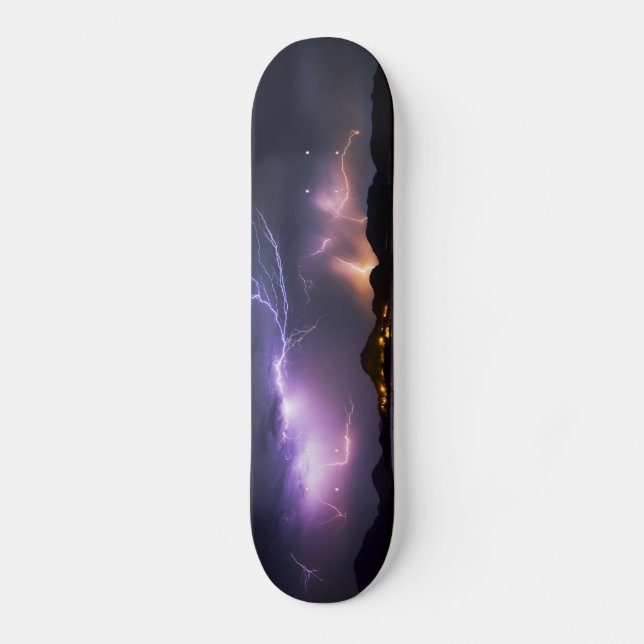 Blixt Skateboard Bräda 20 Cm (Framsida)