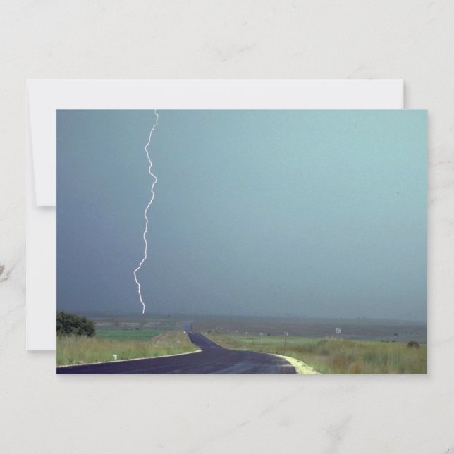 Blixt, södra Afrikan (Framsida)