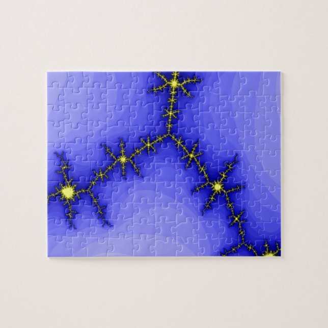 Blixt Strejka Puzzle Pussel (Horisontell)