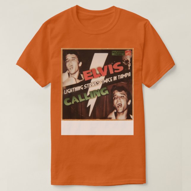 Blixt Strejkas Twice TShirt T Shirt (Design framsida)