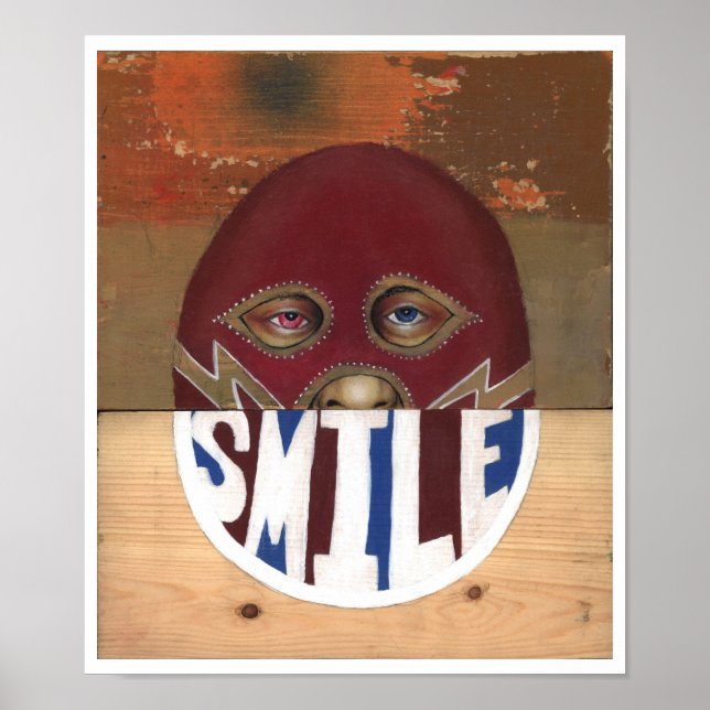 blixt strejkor ett leende poster (Framsidan)