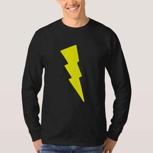 Blixt T Shirt (Framsida)