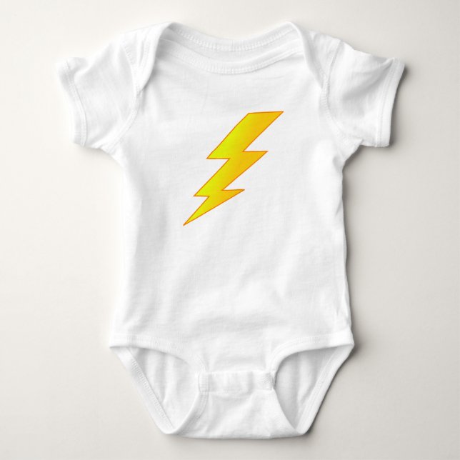 blixt t shirt (Framsida)