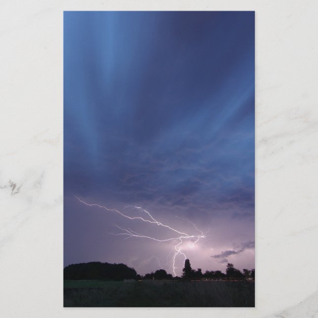 Blixt under åskväder (Framsida)