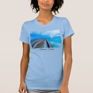 Blixt vid Navarre Beach Pier T-shirt