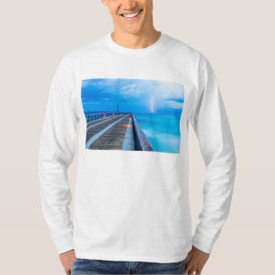 Blixt vid Navarre Beach Pier T Shirt