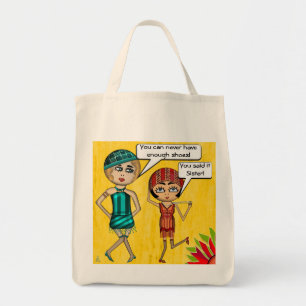 Blixtar Shoe Bag (Canvas Tote) Tygkasse