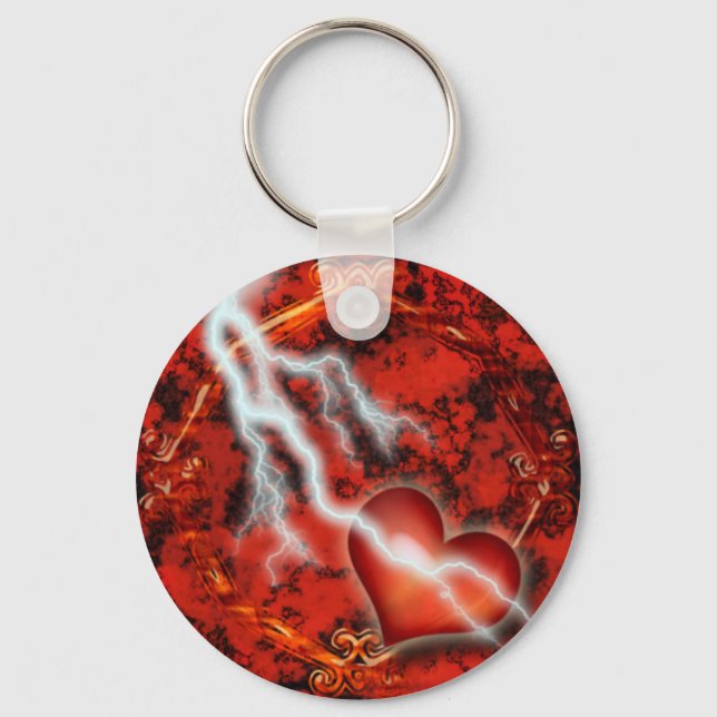 Blixten Kärlek Nyckelring (Framsida)